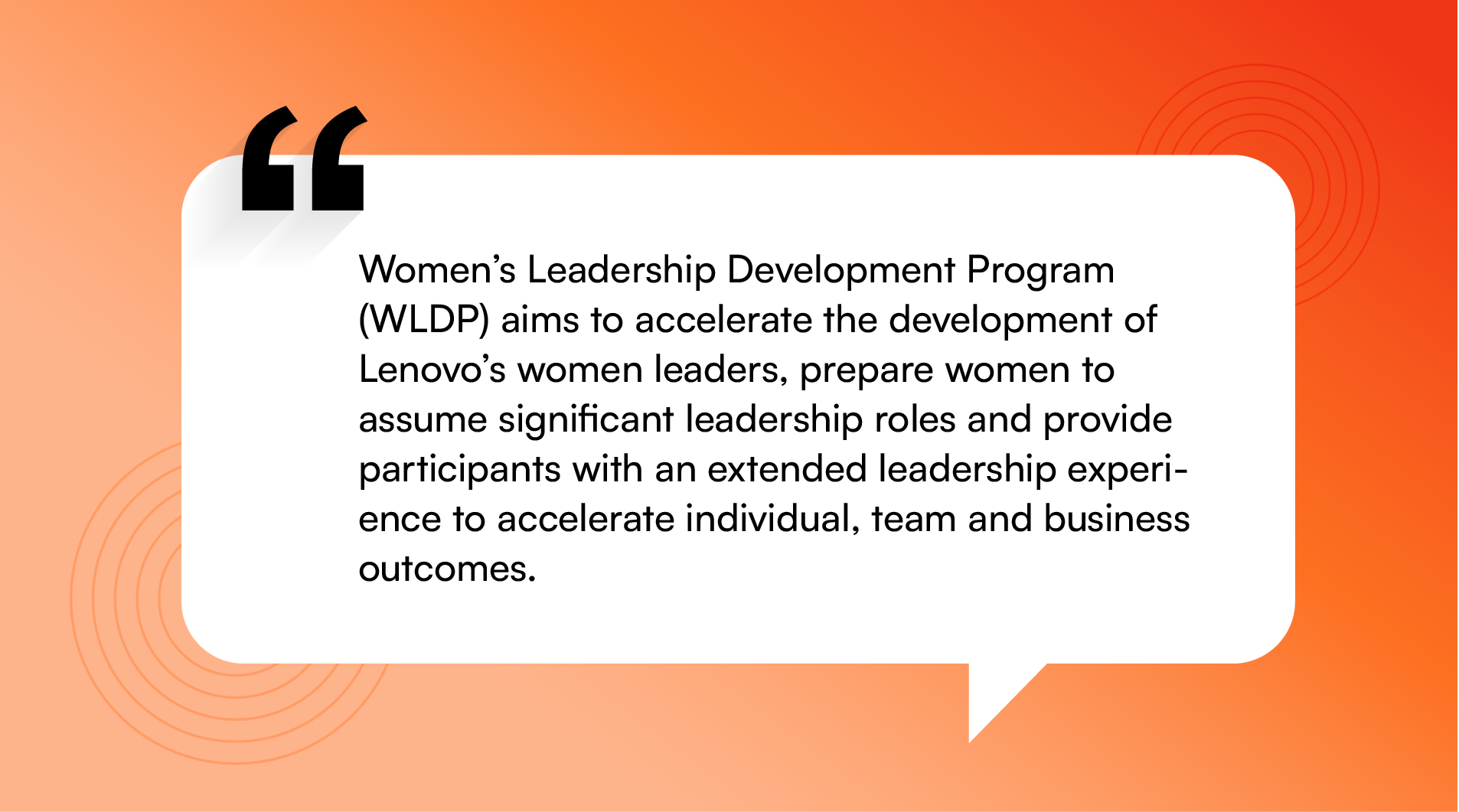 Women's Leadership Development Program: Mrinalini Nayak, Lenovo quotes